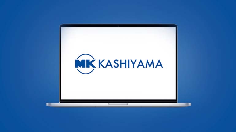 MK Kashiyama брендінің логотипінің өзгертілуі